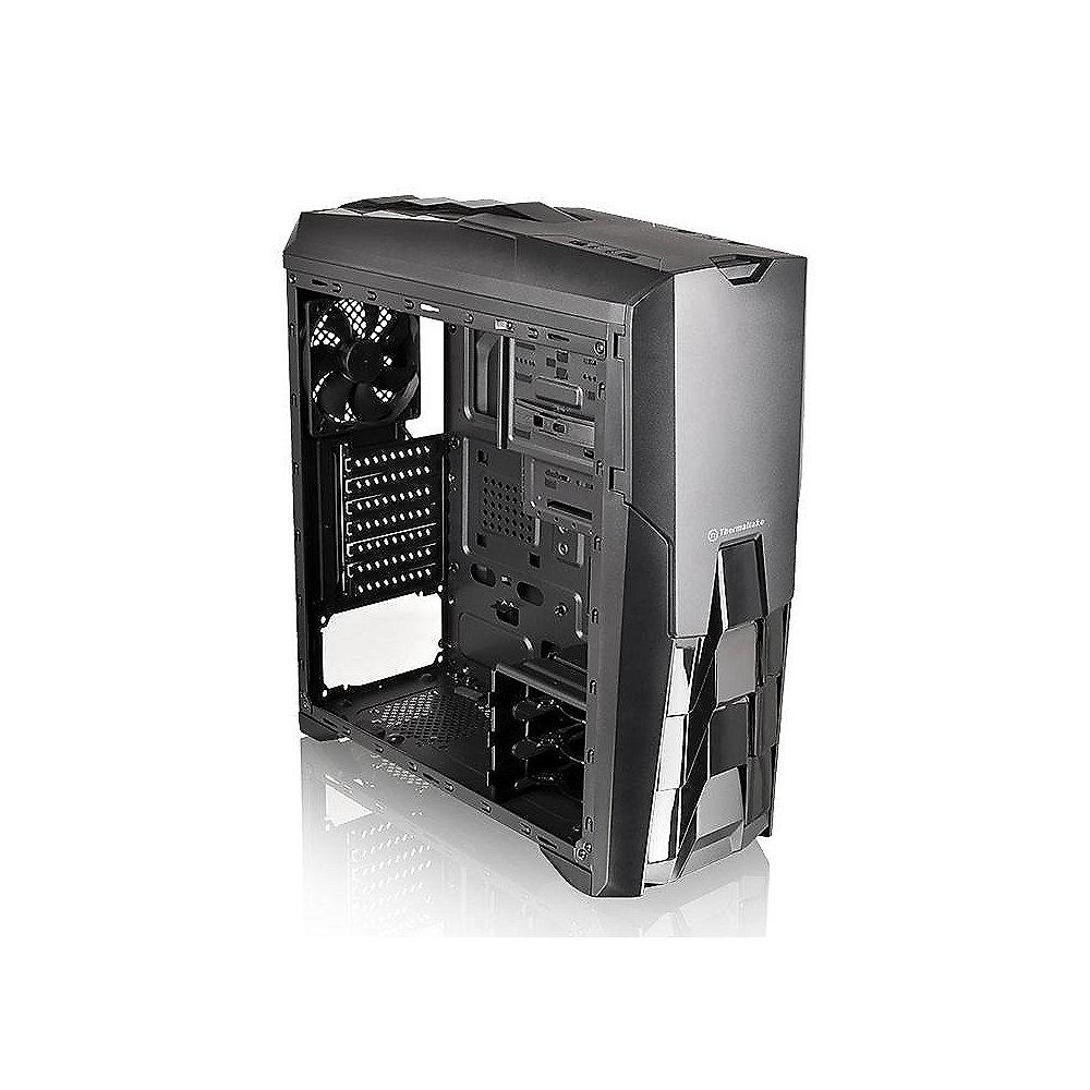 Thermaltake Versa N25 Midi-Tower ATX Gehäuse schwarz, mit Sichtfenster