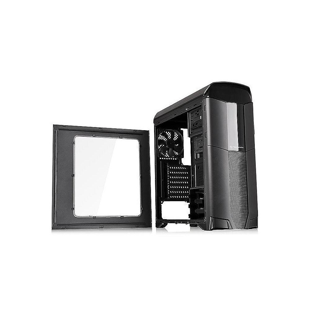 Thermaltake Versa N26 Midi-Tower ATX Gehäuse schwarz, mit Sichtfenster