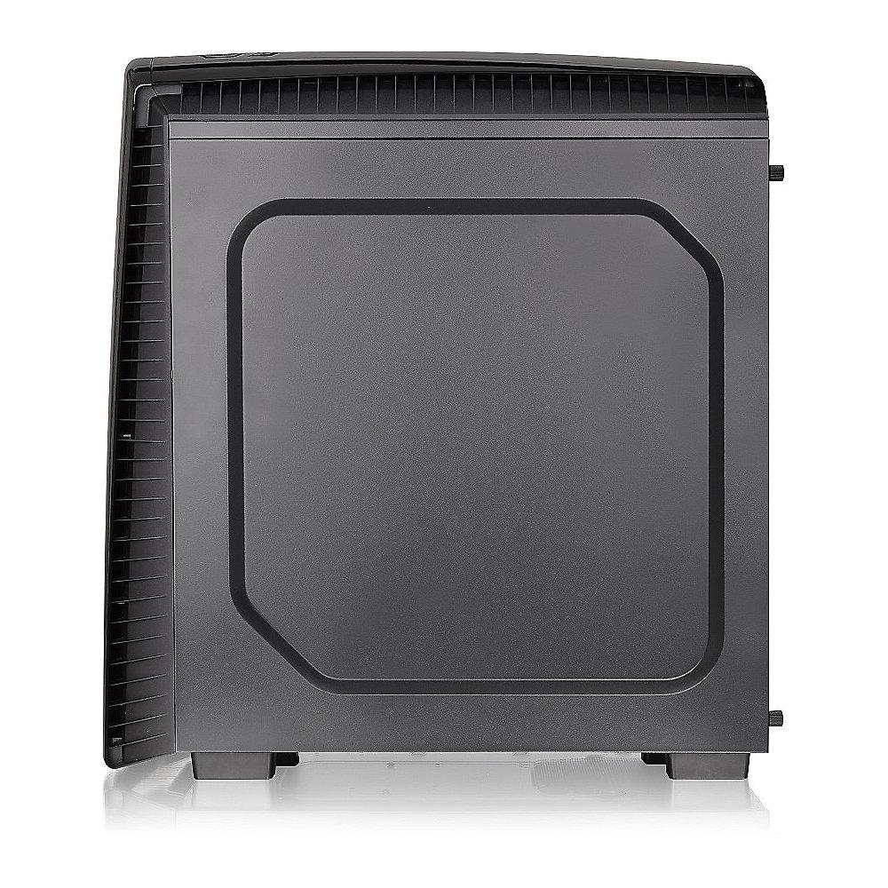 Thermaltake Versa N27 Midi-Tower ATX Gehäuse schwarz, mit Sichtfenster