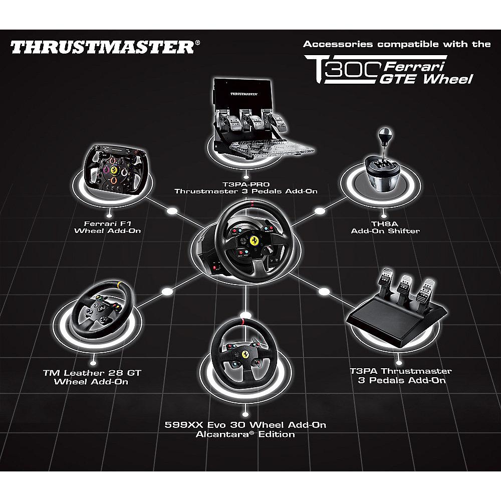 Thrustmaster T300 Ferrari GTE Racing Wheel PC/PS3/PS4, Thrustmaster, T300, Ferrari, GTE, Racing, Wheel, PC/PS3/PS4