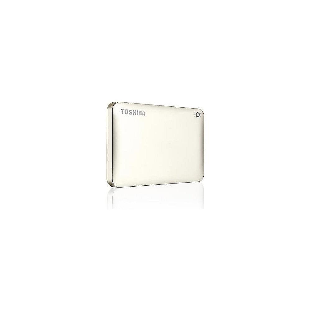 Toshiba Canvio Connect II USB3.0 2TB 2.5Zoll mattgold