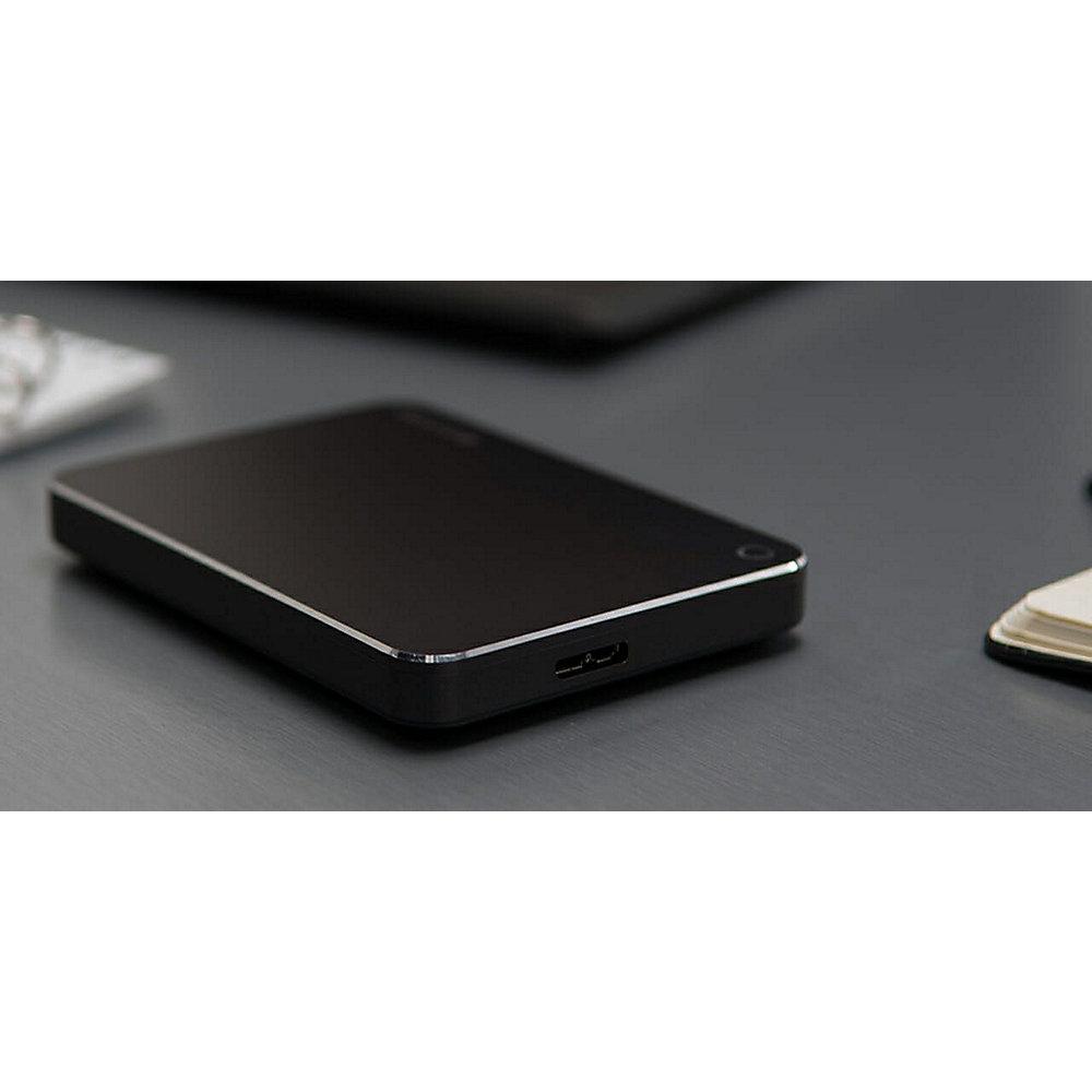 Toshiba Canvio Premium USB3.0 2TB 2.5Zoll dunkelgrau metallic