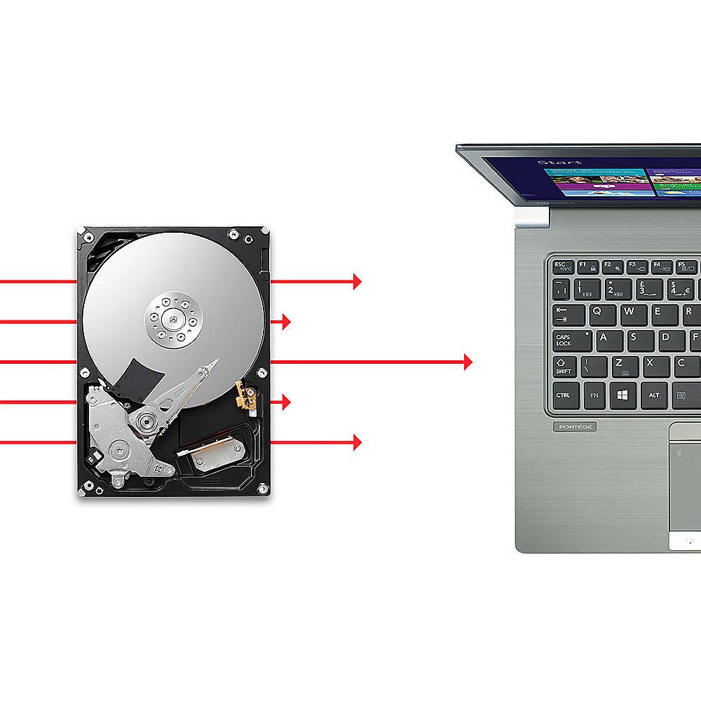 Toshiba P300 HDWD120EZSTA 2TB 64MB 7.200rpm 3.5zoll SATA600