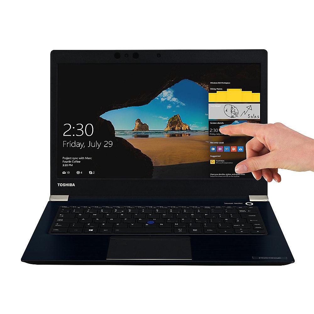 Toshiba Portégé X30-D-123 Notebook i7-7500U SSD Full HD Touch Windows 10 Pro