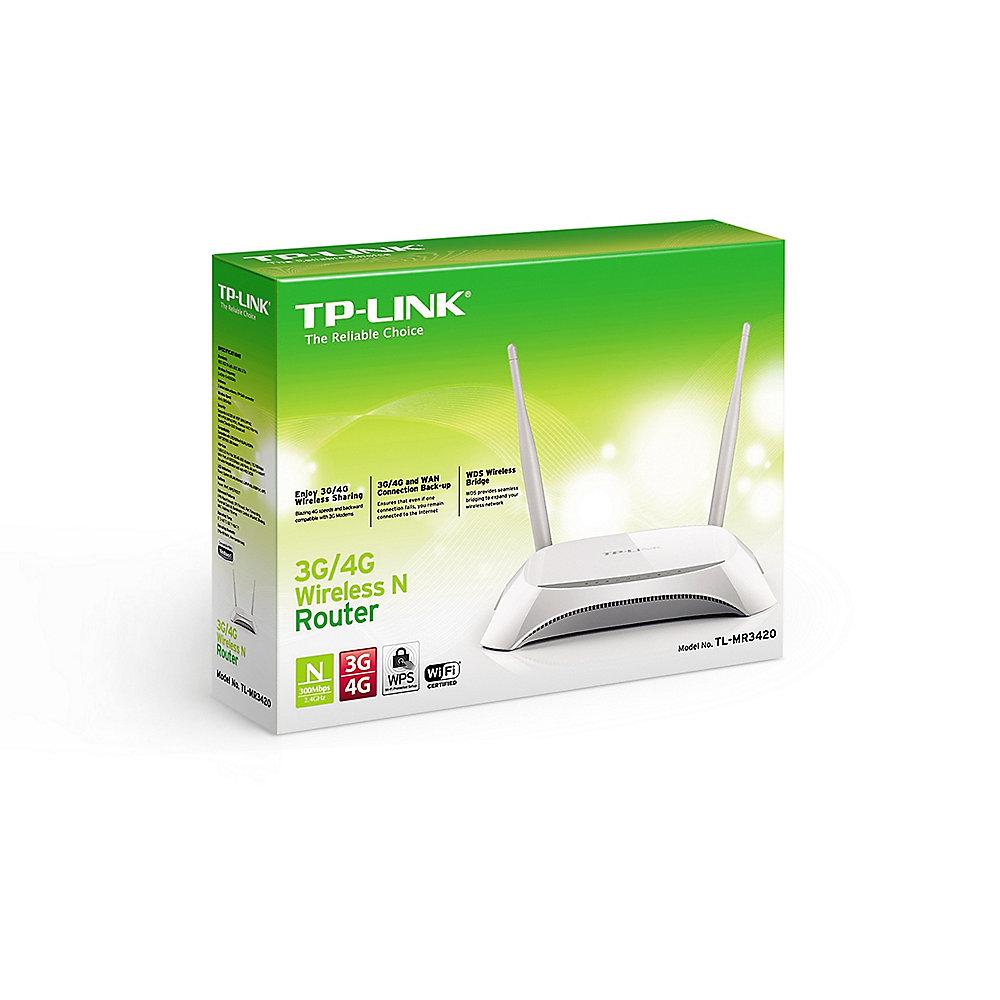 TP-LINK N300 TL-MR3420 3G/4G 300MBit WLAN-n Router