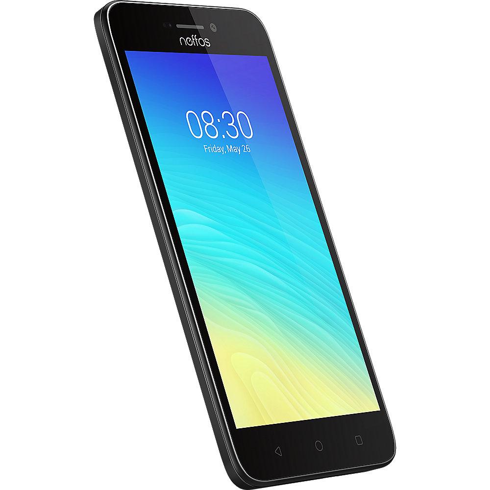 TP-LINK Neffos Y5S 4G LTE Dual-SIM grey Android 7.1 Smartphone