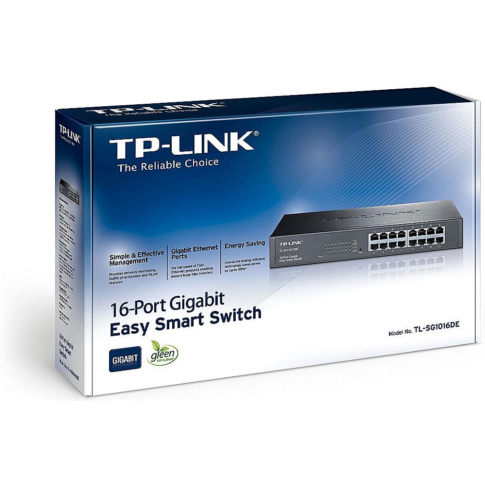 TP-LINK TL-SG1016DE 16x Port Gigabit Easy-Smart-Switch IGMPv3