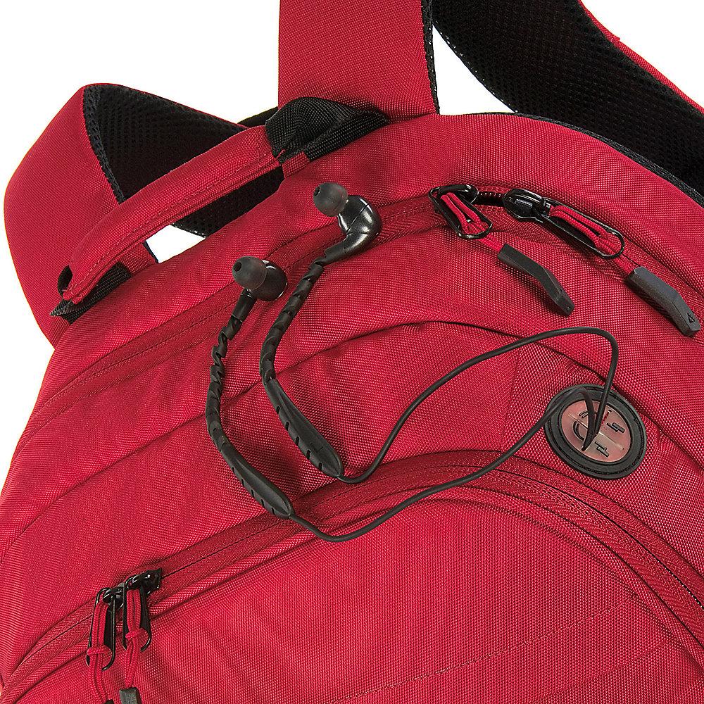 Tucano Lato Rucksack für Notebooks bis zu 17 zoll, rot