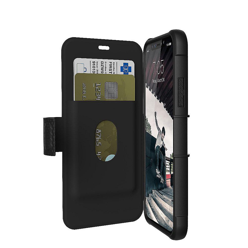 UAG Metropolis Folio Case für Apple iPhone X schwarz