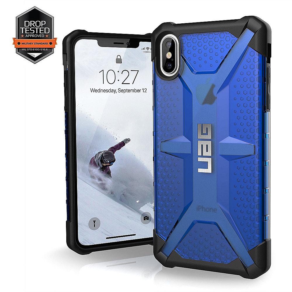 UAG Plasma Case für Apple iPhone Xs Max cobalt blau transparent, UAG, Plasma, Case, Apple, iPhone, Xs, Max, cobalt, blau, transparent