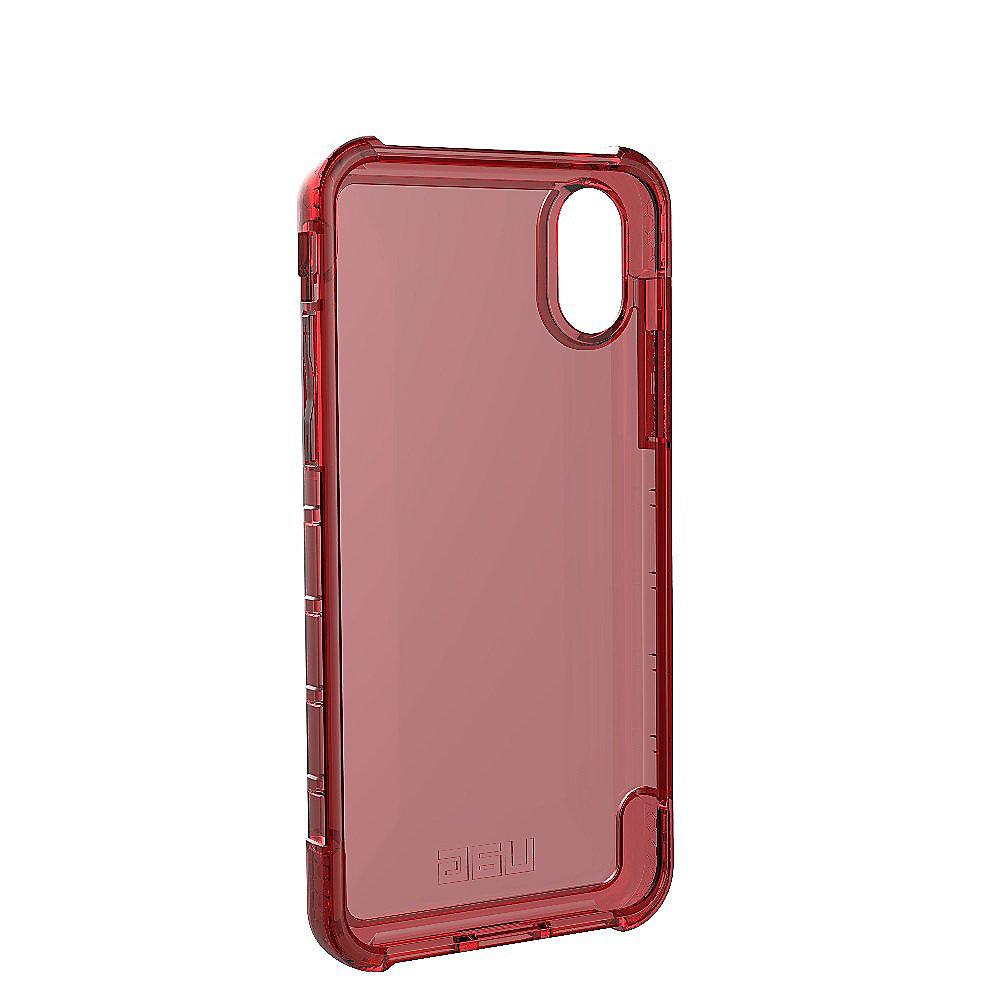 UAG Plyo Case für Apple iPhone X rot transparent