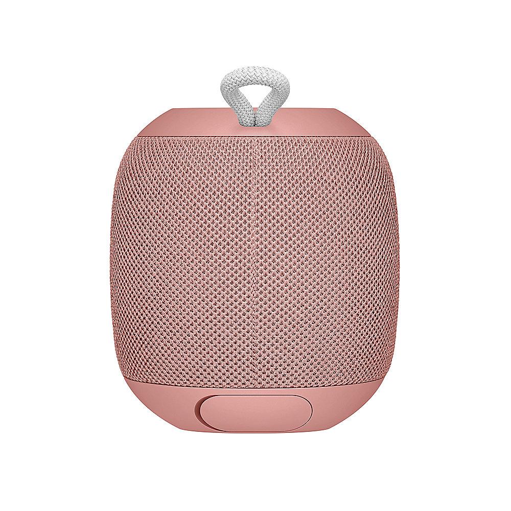 Ultimate Ears Wonderboom Bluetooth Speaker, pink, wasserdicht, mit Akku