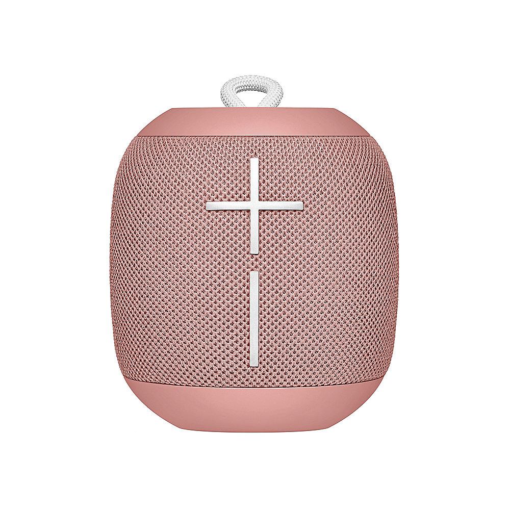 Ultimate Ears Wonderboom Bluetooth Speaker, pink, wasserdicht, mit Akku