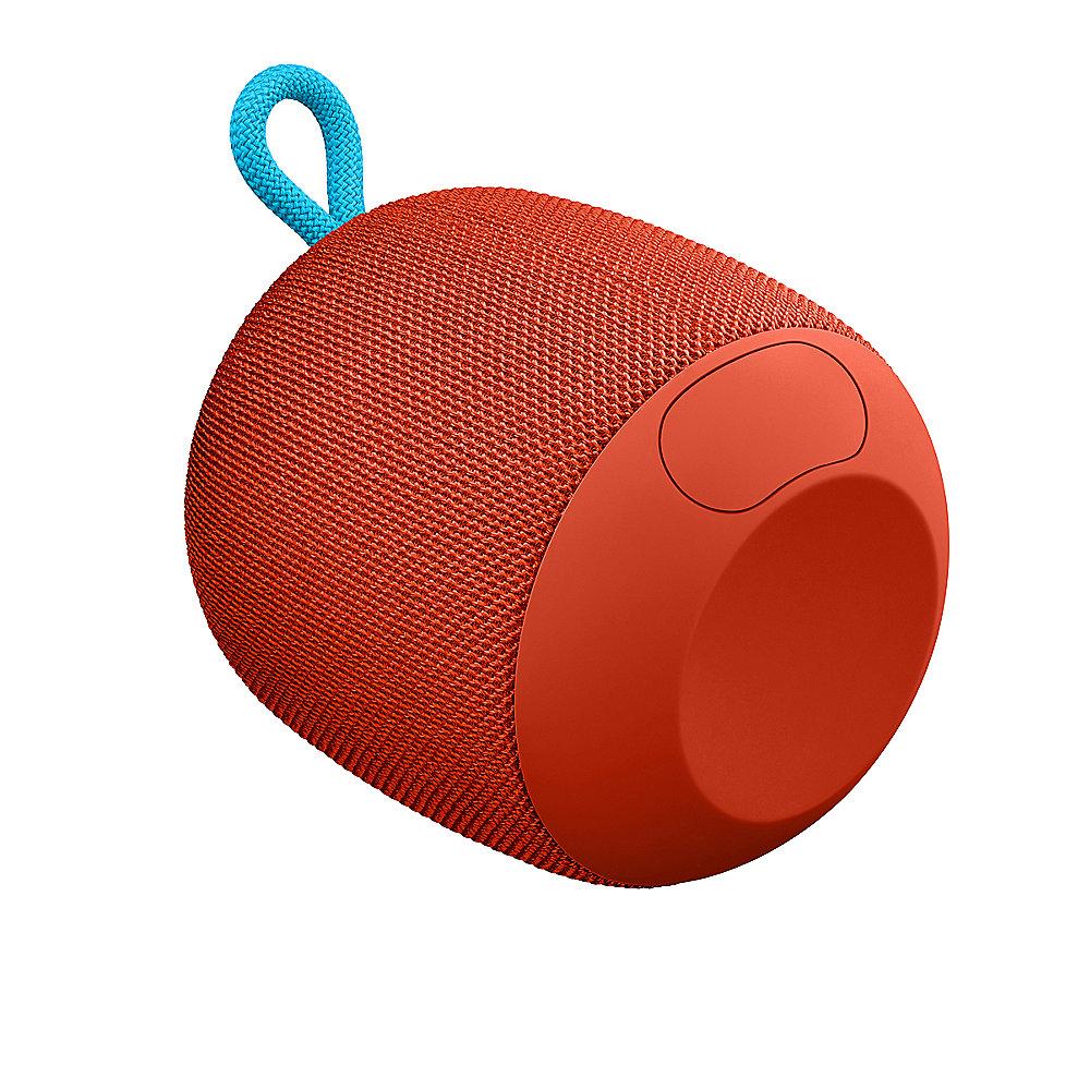 Ultimate Ears Wonderboom Bluetooth Speaker, rot, wasserdicht, mit Akku, Ultimate, Ears, Wonderboom, Bluetooth, Speaker, rot, wasserdicht, Akku