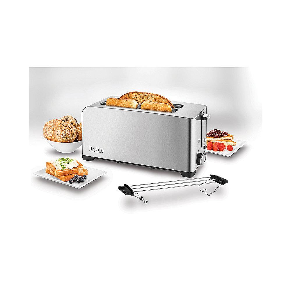 Unold 38356 Toaster 4er Edelstahl