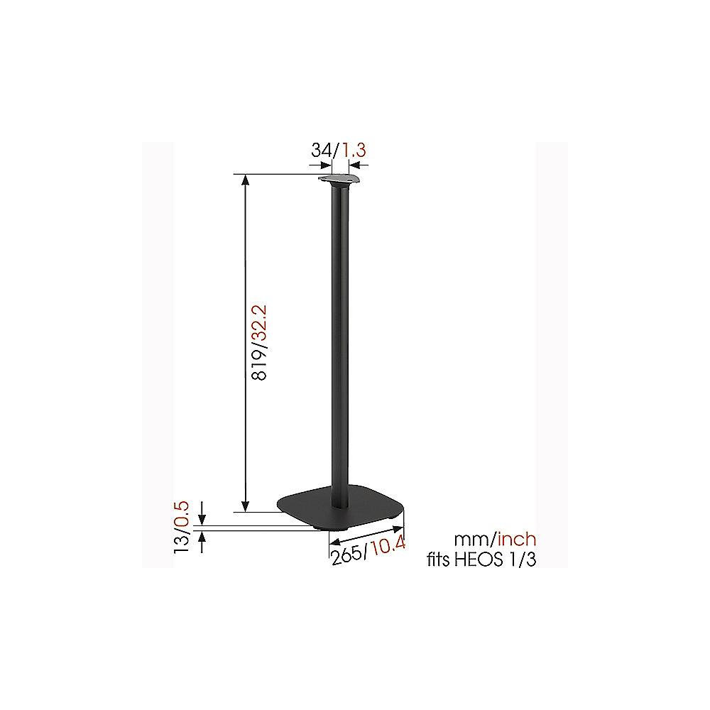 Vogels SOUND 5313  Standfuß für Denon Heos 1 3 schwarz