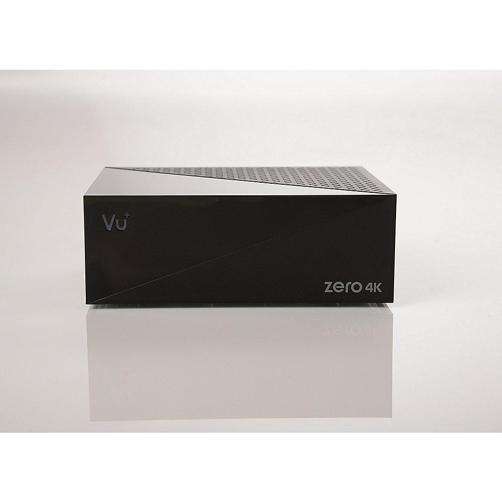 VU  ZERO 4K 1x DVB-S2X Tuner black UHD 2160p Linux Receiver