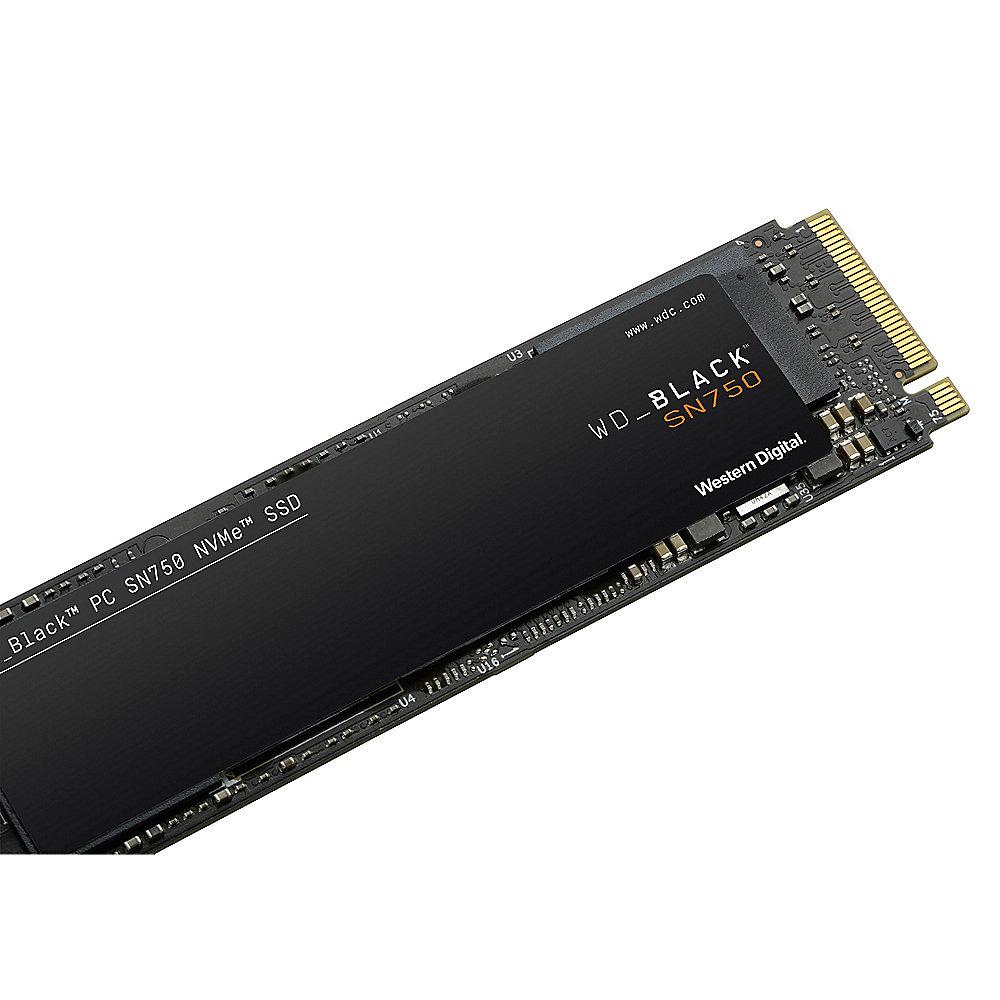 WD Black SN750 NVMe Gaming SSD 500GB M.2 PCIe Gen3