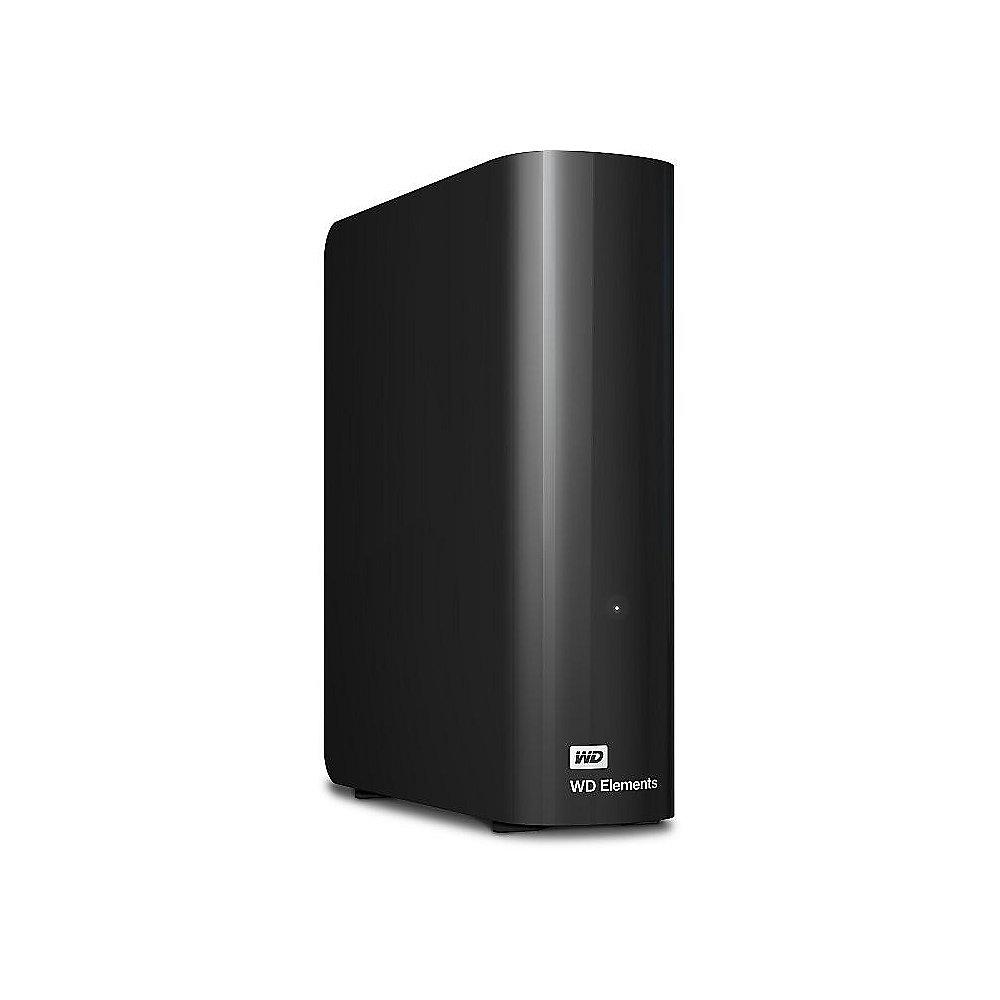 WD Elements Desktop USB3.0 Extern 2TB 3,5 Zoll Schwarz