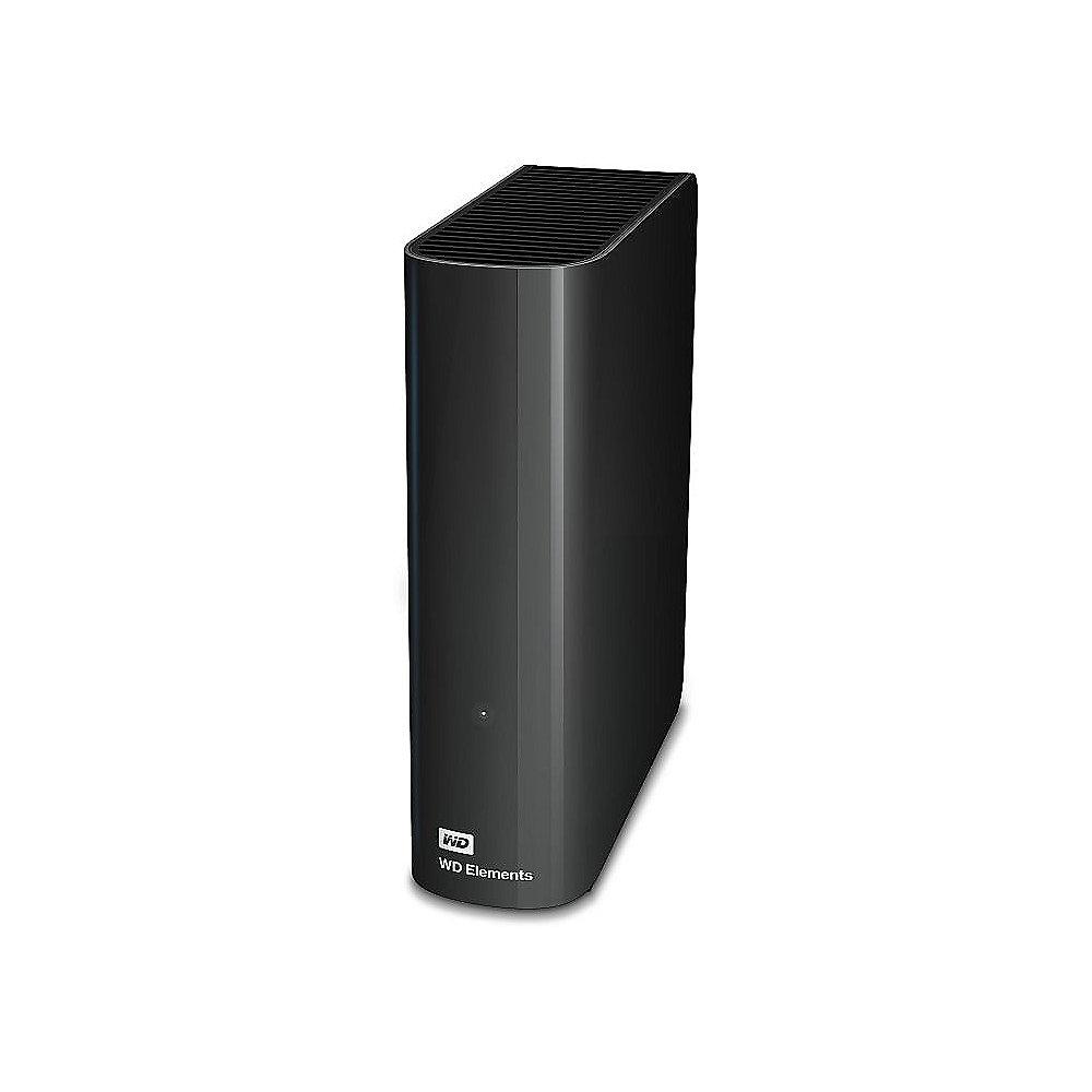 WD Elements Desktop USB3.0 Extern 2TB 3,5 Zoll Schwarz