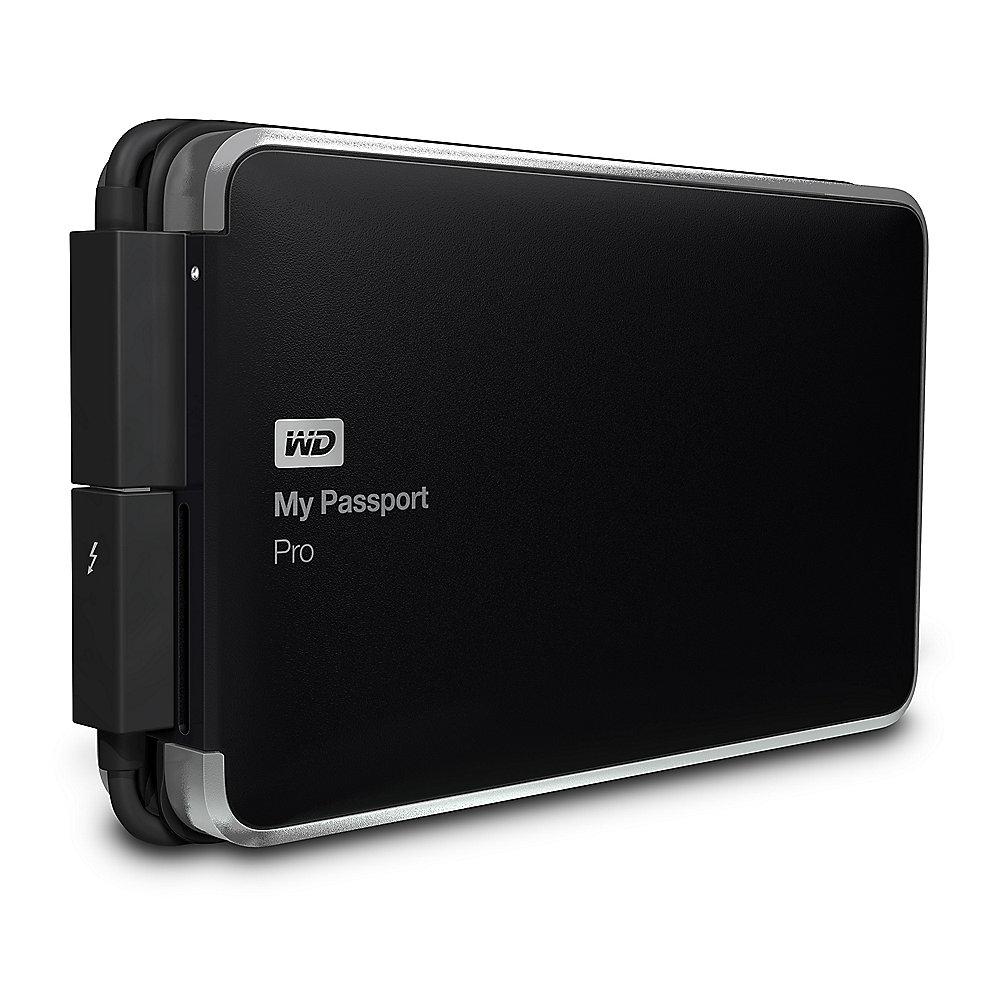 WD My Passport Pro Thunderbolt 4TB RAID 2x 2,5 Zoll - externe Festplatte