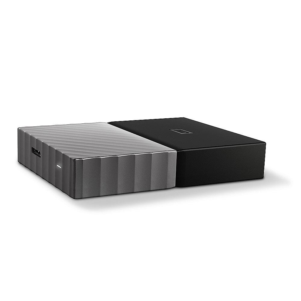 WD My Passport Ultra USB3.0 3TB 2.5zoll - Schwarz/Grau WDBFKT0030BGY-WESN