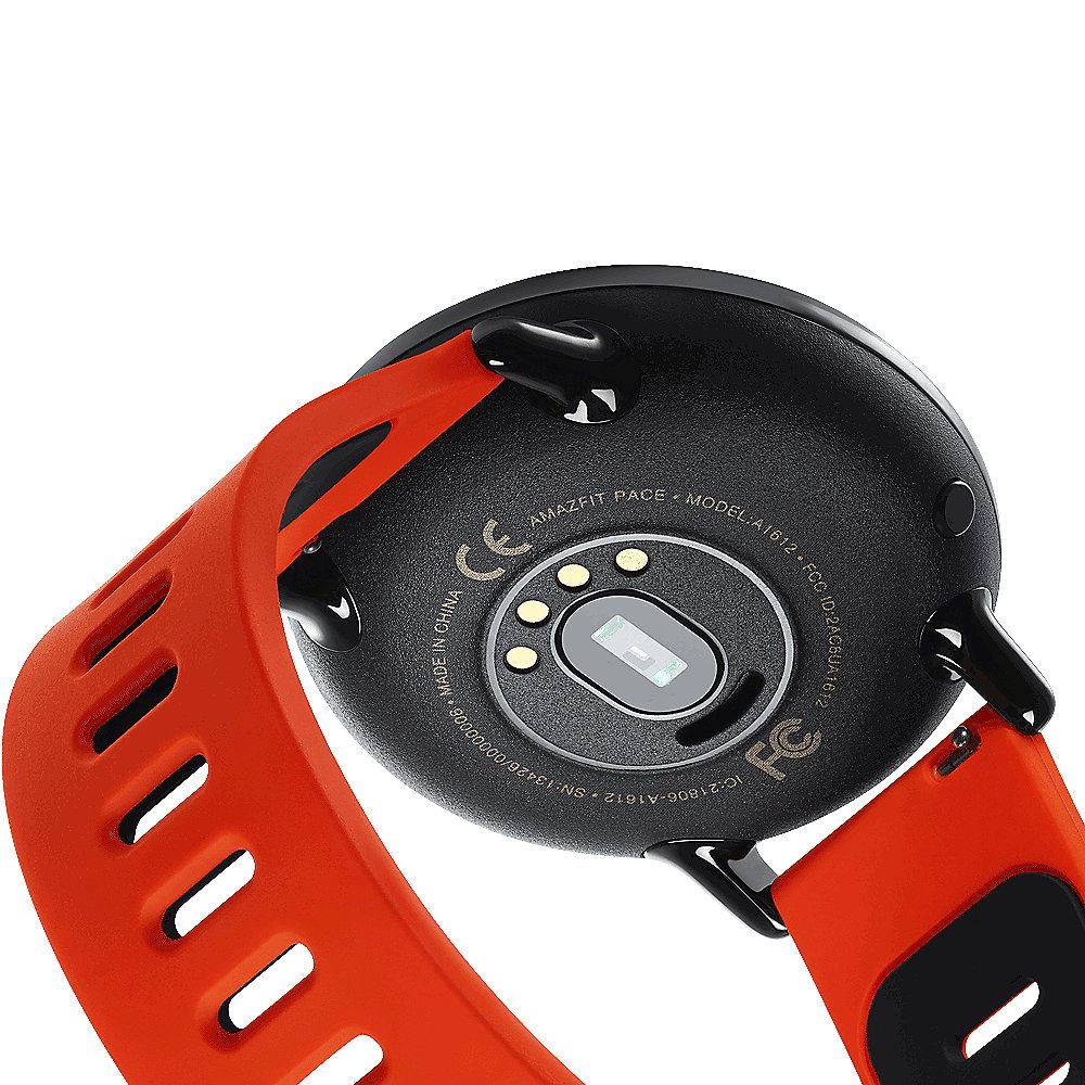 Xiaomi Huami Amazfit Pace Smartwatch rot/schwarz, Xiaomi, Huami, Amazfit, Pace, Smartwatch, rot/schwarz