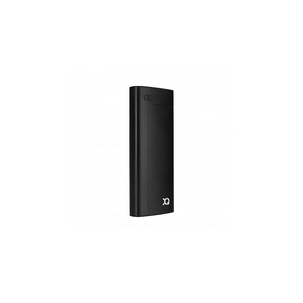 xqisit 15.600mAh Powerbank schwarz