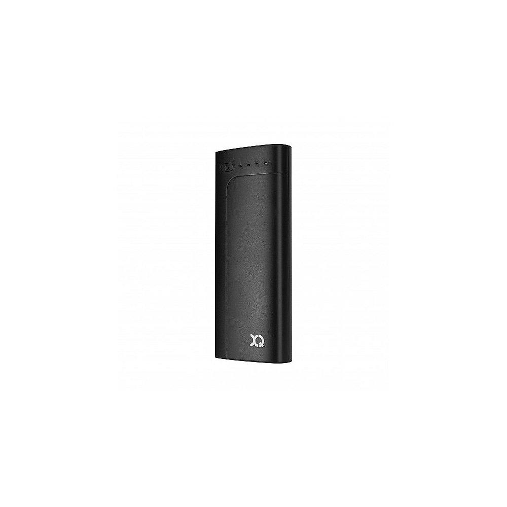 xqisit 15.600mAh Powerbank schwarz