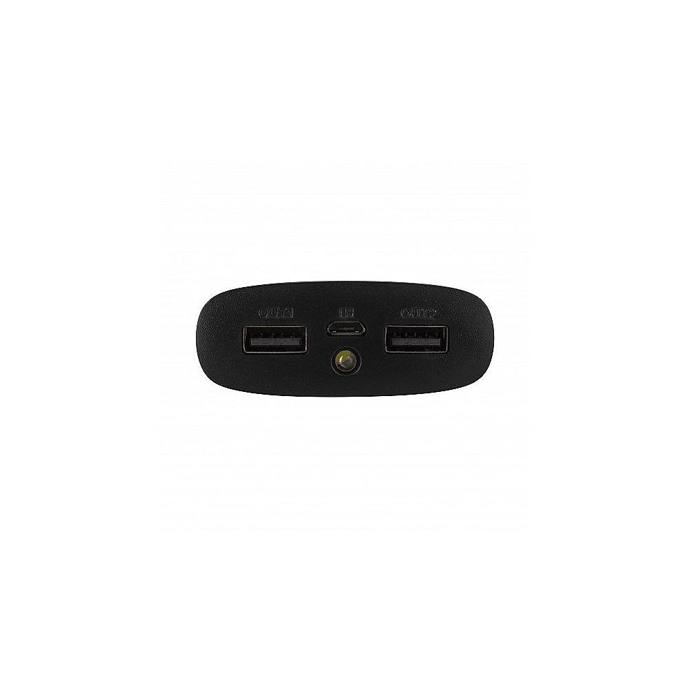 xqisit 15.600mAh Powerbank schwarz