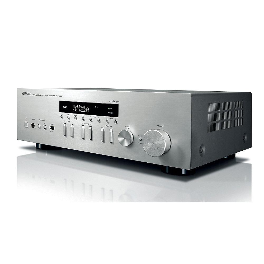 Yamaha R-N402 D HiFi Netzwerk Receiver mit DAB silber