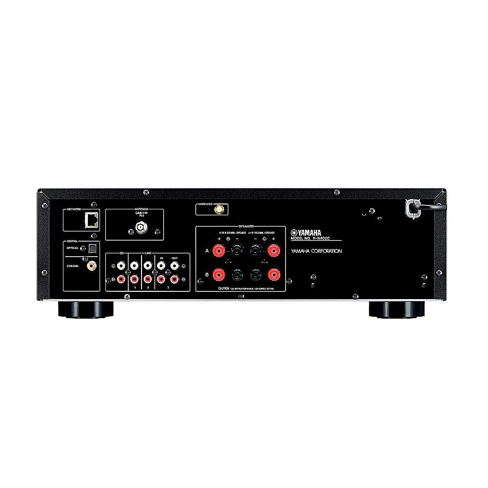 Yamaha R-N402 D HiFi Netzwerk Receiver mit DAB silber, Yamaha, R-N402, D, HiFi, Netzwerk, Receiver, DAB, silber