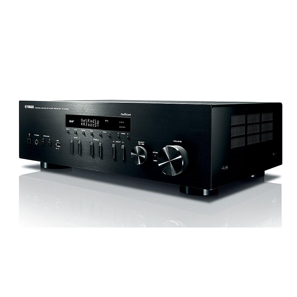 Yamaha R-N402D HiFi Receiver DLNA AirPlay DAB MusicCast Bluetooth schwarz