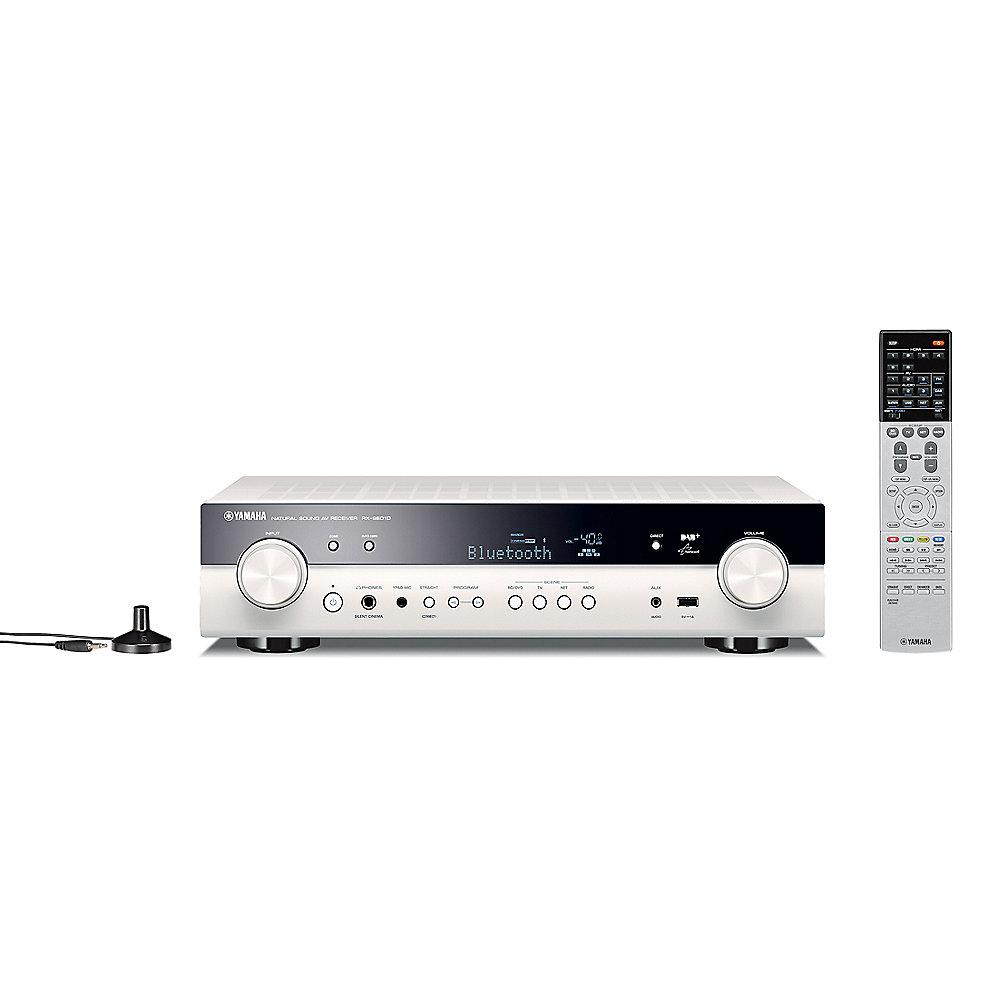 Yamaha RX-S601DAB 5.1 AV-Receiver MusicCast, Spotify, AirPlay, DAB , MHL weiß, Yamaha, RX-S601DAB, 5.1, AV-Receiver, MusicCast, Spotify, AirPlay, DAB, MHL, weiß