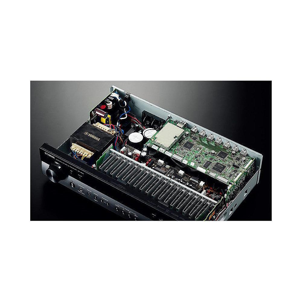 Yamaha RX-S602 5.1 AV-Receiver MusicCast, Spotify, AirPlay, DAB , MHL, weiß