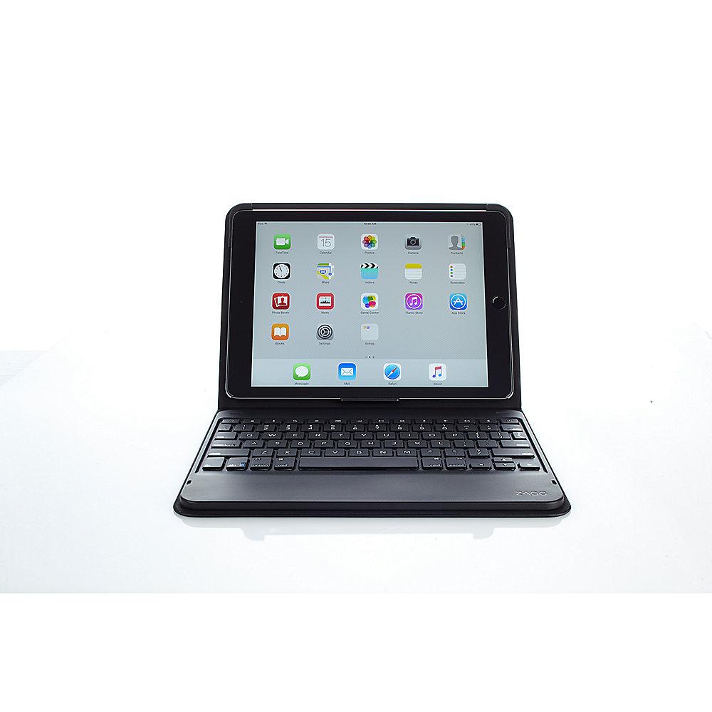 ZAGG Messenger Folio Case Keyboard DE für Apple iPad (Pro) 9.7 schwarz