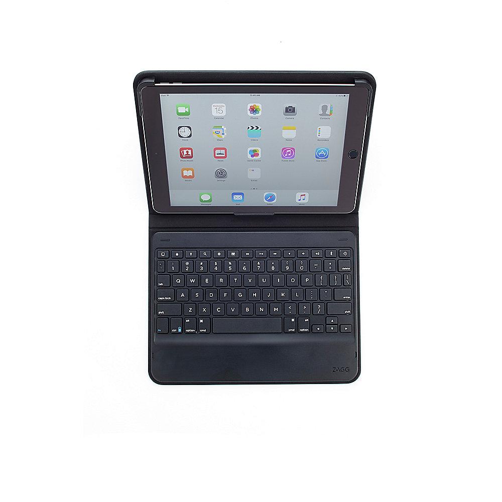 ZAGG Messenger Folio Case Keyboard DE für Apple iPad (Pro) 9.7 schwarz