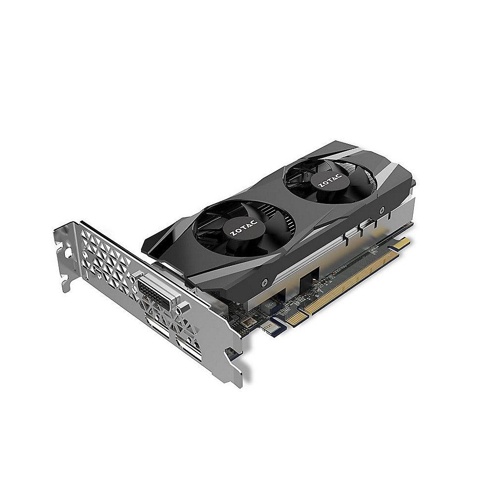 Zotac GeForce GTX 1050Ti Low Profile Edition 4GB GDDR5 Grafikkarte DVI/HDMI/DP