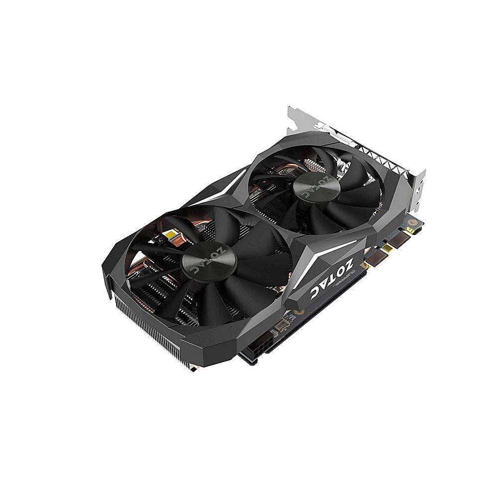 Zotac GeForce GTX 1060 AMP! Edition 6GB GDDR5X Grafikkarte DVI/HDMI/3xDP