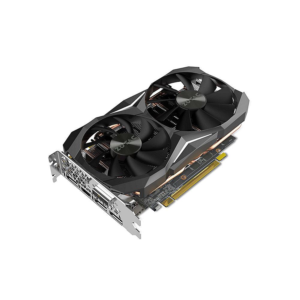 Zotac GeForce GTX 1060 AMP! Edition 6GB GDDR5X Grafikkarte DVI/HDMI/3xDP