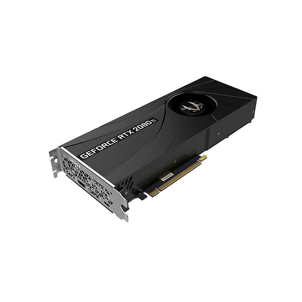 Zotac GeForce RTX 2080Ti Blower 11 GB GDDR6 Grafikkarte 3xDP/HDMI/USB-C