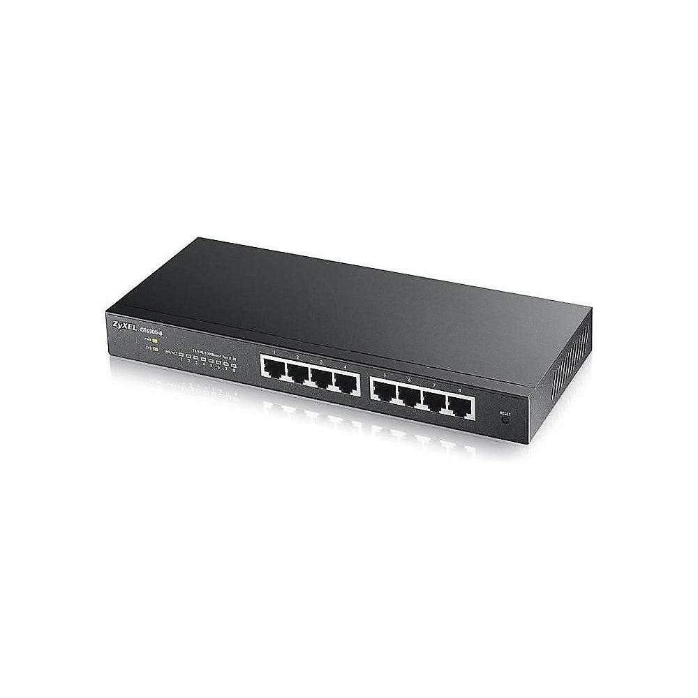 ZyXEL GS1900-8-EU0101F smart managed 8-Port Switch