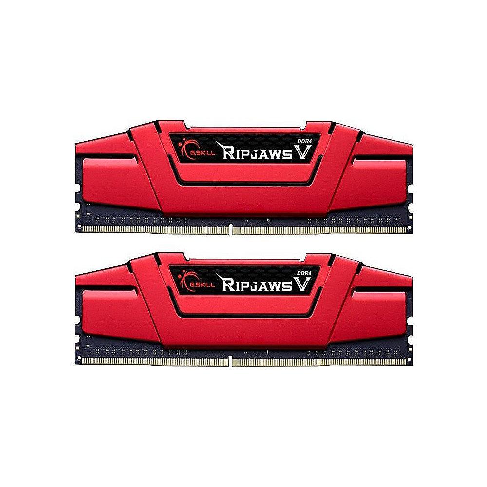 16GB (2x8GB) G.Skill RipJaws V Rot DDR4-3000 CL15 (15-15-15-35) RAM DIMM Kit, 16GB, 2x8GB, G.Skill, RipJaws, V, Rot, DDR4-3000, CL15, 15-15-15-35, RAM, DIMM, Kit