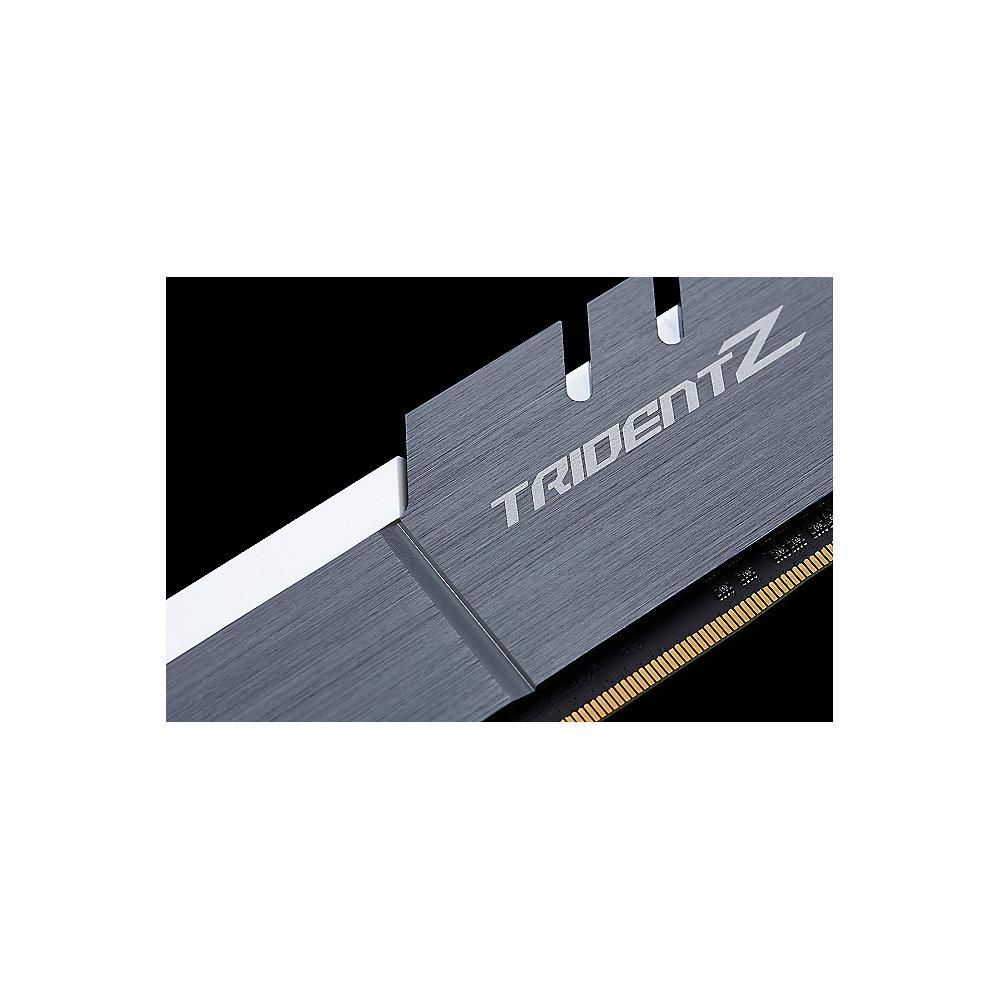 16GB (2x8GB) G.Skill Trident Z Silber/Weiss DDR4-4000 CL19 (19-21-21-41) RAM Kit