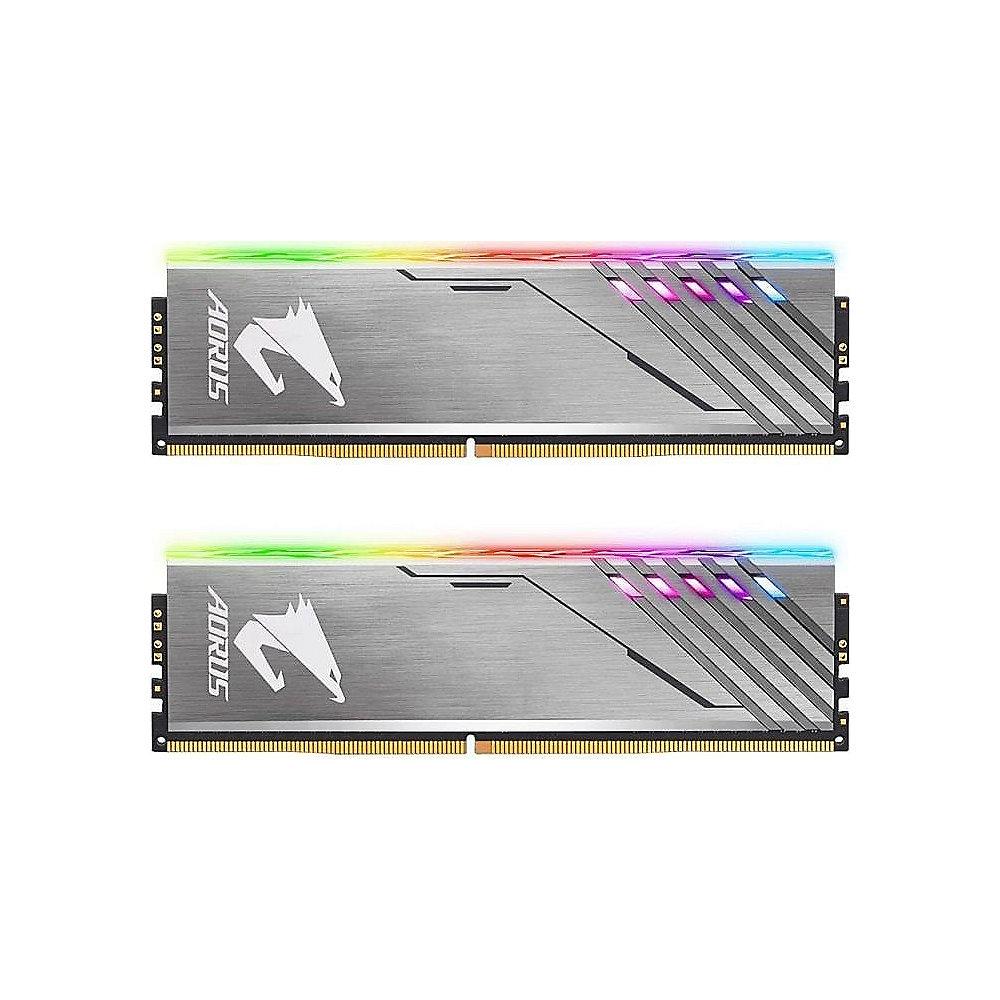 16GB (2x8GB) Gigabyte Aorus RGB DDR4-3200 CL16 Speicher Kit RAM