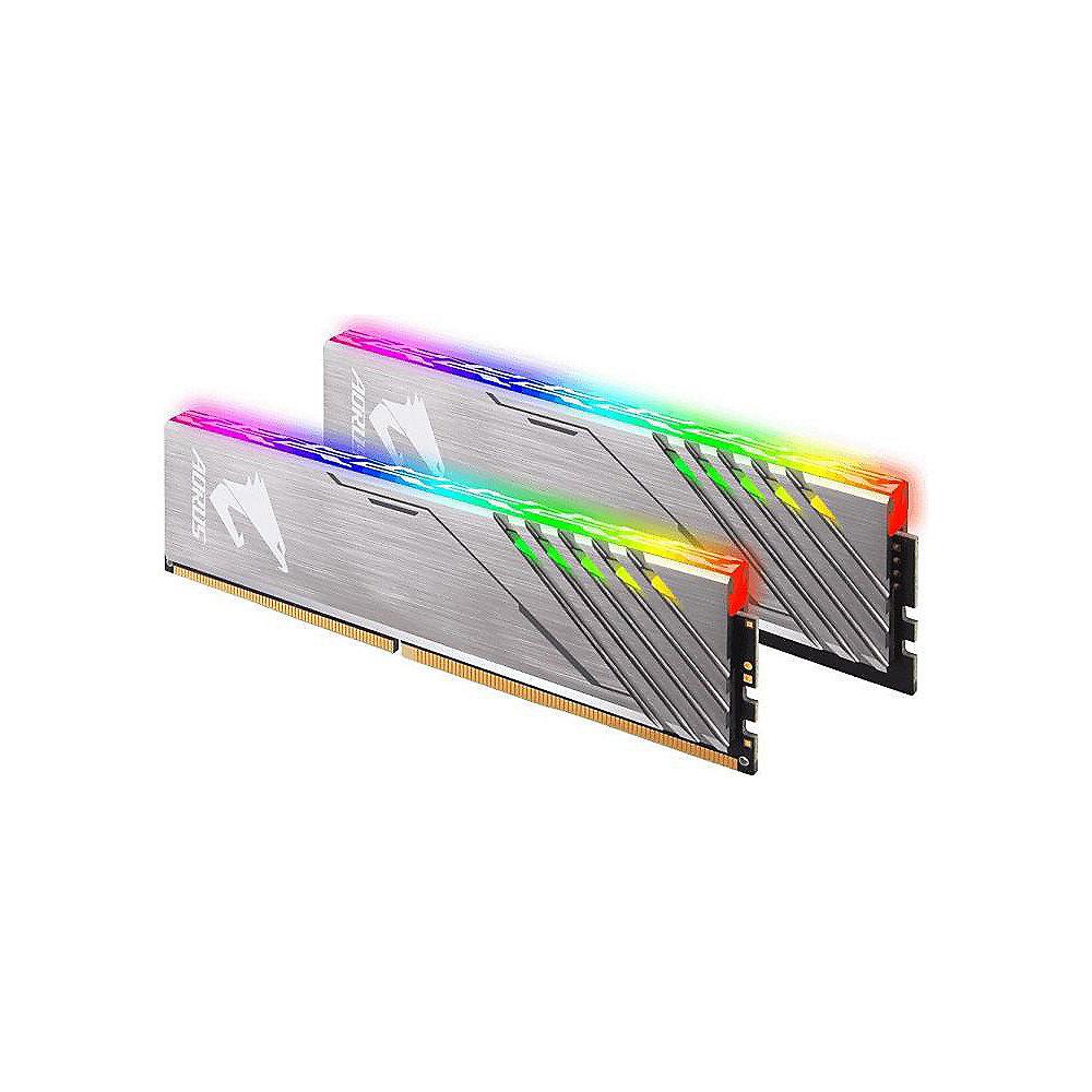 16GB (2x8GB) Gigabyte Aorus RGB DDR4-3200 CL16 Speicher Kit RAM