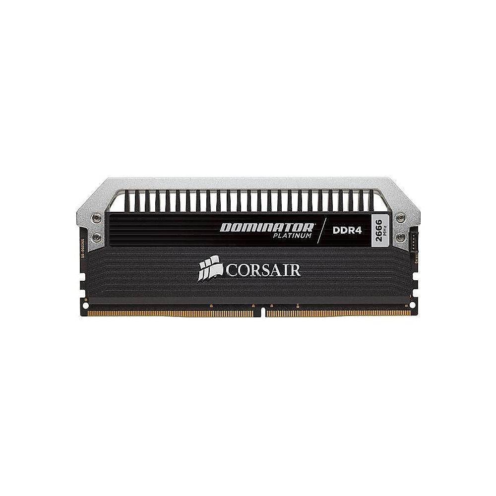 32GB (2x16GB) Corsair Dominator Platinum DDR4-2666 CL15 (15-17-17-35) DIMM-Kit