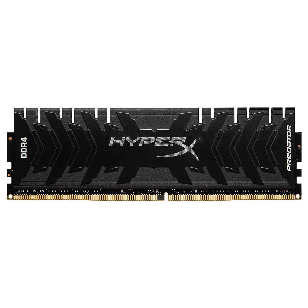 32GB (4x8GB) HyperX Predator DDR4-3200 CL16 RAM Speicher Kit, 32GB, 4x8GB, HyperX, Predator, DDR4-3200, CL16, RAM, Speicher, Kit