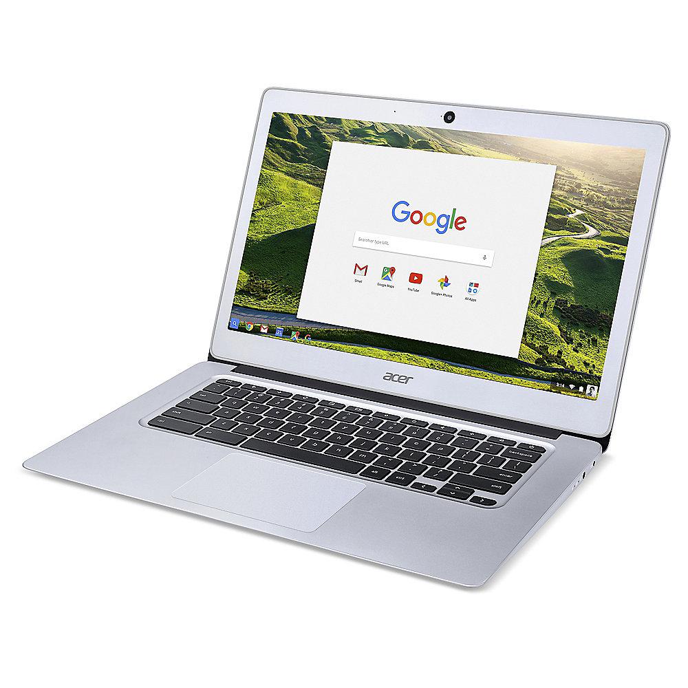 Acer Chromebook 14 CB3-431-C6V9 silber N3160 eMMC Full HD ChromeOS