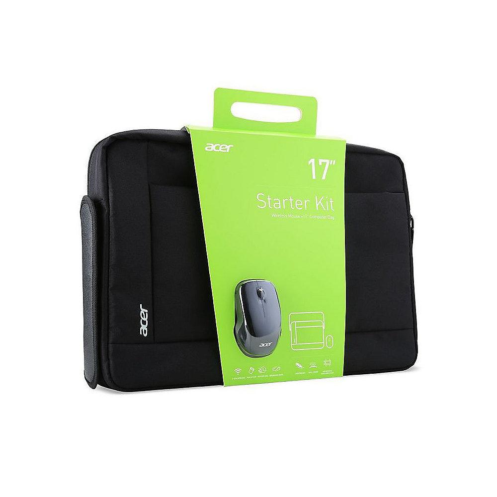 Acer Starter Kit Notebooktasche 43,18m (17") schwarz